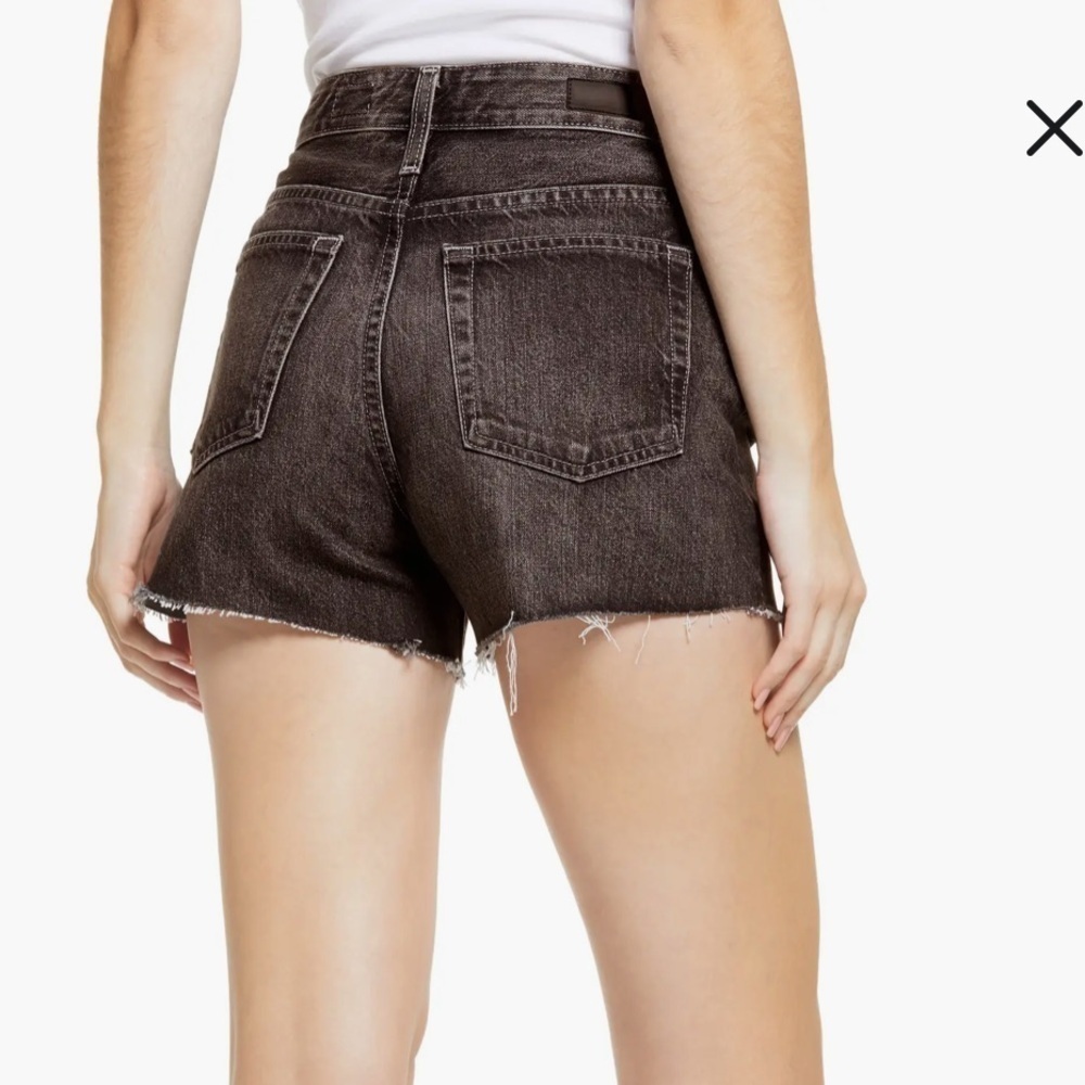 NWT! AGOLDE Alexxis High-Rise Wedgie Shorts - Picture 2 of 10